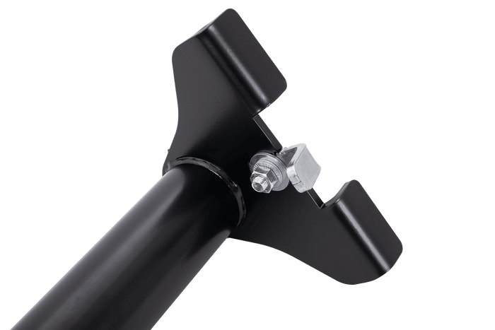 Bloqueo de rueda Radstopper para grúa, negro - ajustable, universal