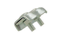 Abrazadera de cuerda doble DROMET ZLS.4 para cuerdas de 4 mm