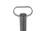 Soporte fijo UNITRAILER para remolque de plataforma plana de 150 kg, 48 mm, 685 mm