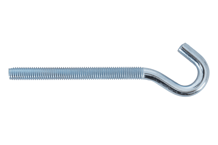 Gancho de construcción DROMET HZ M8x120 con extremo abierto (curvado)