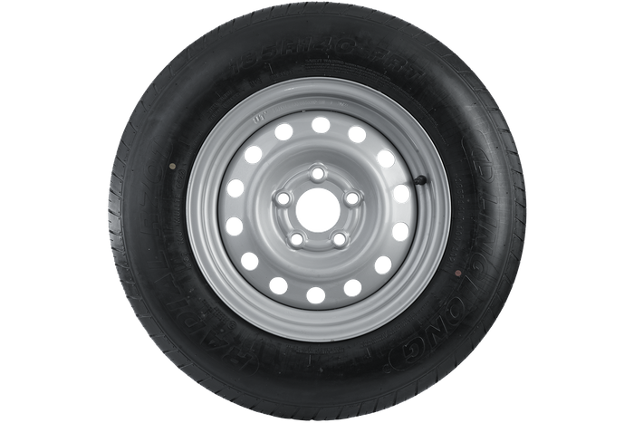 Juego de dos ruedas reforzadas para remolque LINGLONG TIRE 185/80 R14C 104/102N UNITRAILER RIM 5.5Jx14"H2 5x112 ET:30