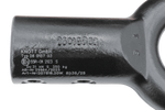 Enganche de ojo KNOTT KK7937S para remolque de 3500 kg con lanza tubular de 60 mm, nuevo modelo