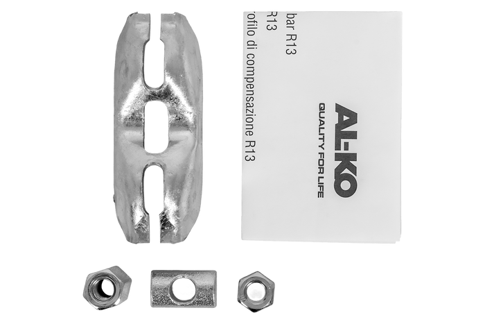 Barra de remolque simple para cables de freno AL-KO para remolque de un solo eje