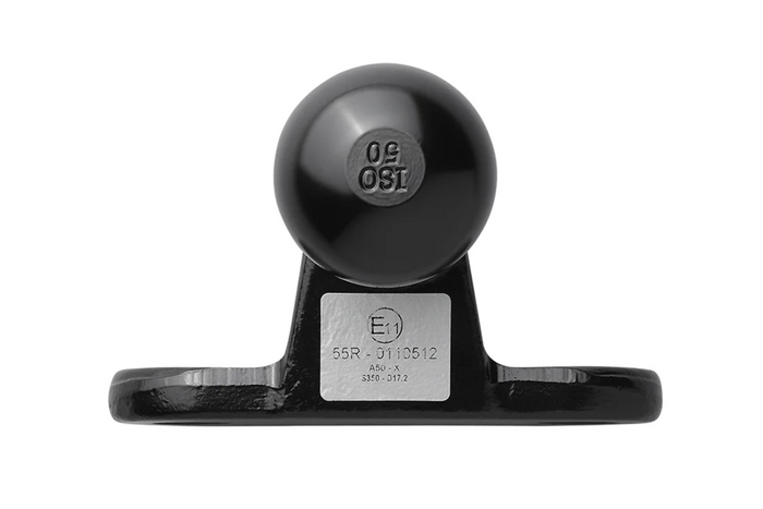 Bola de enganche de remolque ProPlus 341210V01 de 50 mm y 3500 kg, color negro.