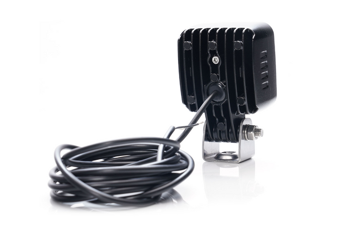 Lámpara de seguridad LED WAŚ 2243 W267, lámpara de advertencia azul