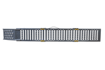 Rampas plegables UNITRAILER ALR005 de acero para remolques, 200 cm, 500 kg, juego de 2