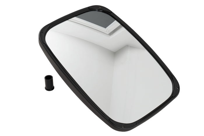 Espejo retrovisor lateral PLASTEX LP0328 para maquinaria agrícola 328x238mm