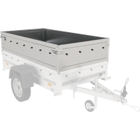 Laterales de aluminio BIS para el remolque UNITRAILER GARDEN 201 KIPP ALU