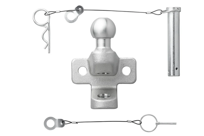 Bola de enganche de remolque ProPlus 341216V01, enganche de remolque de doble función, 50 mm, 3500 kg.