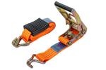 Correa de transporte de 3 puntos con tensor para remolque UNITRAILER 3m/50mm/4t naranja