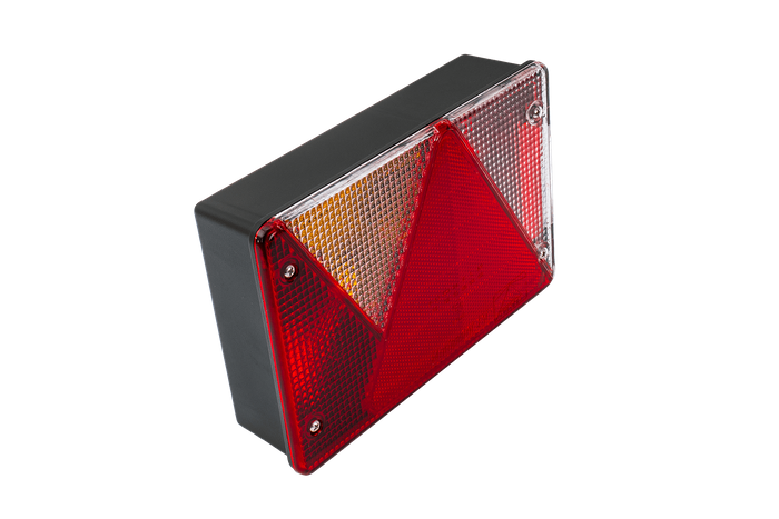 ASPÖCK Luz trasera Multipoint IV, 6 funciones, izquierda