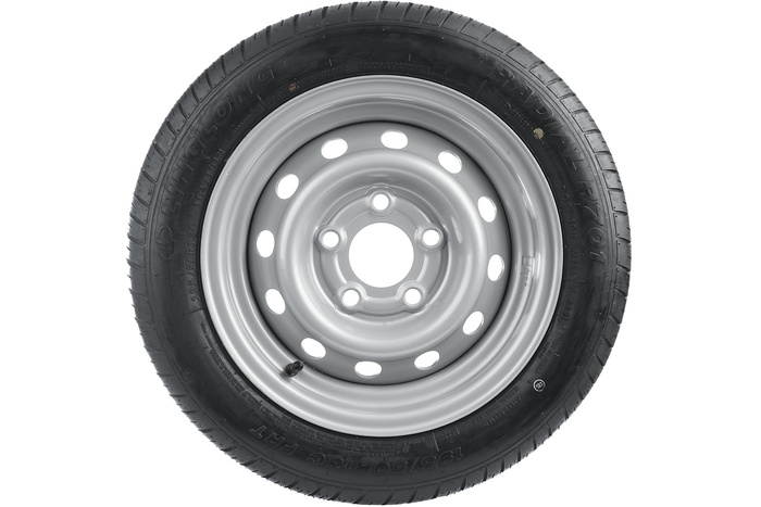 Rueda reforzada para remolque TIRE LINGLONG 195/50 R13C 104/101N RIM UNITRAILER 5.5Jx13&quot; 5x112 ET:30