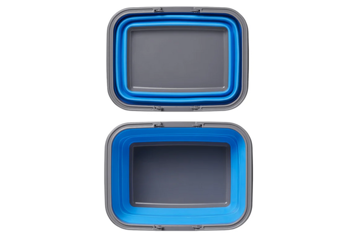 Bol de viaje plegable ProPlus 370303, bol de silicona de 9 litros.