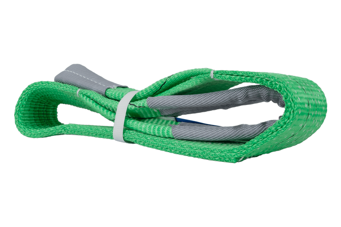 Eslinga de grúa HEFFA de 1 m/60 mm/2 t con bucles