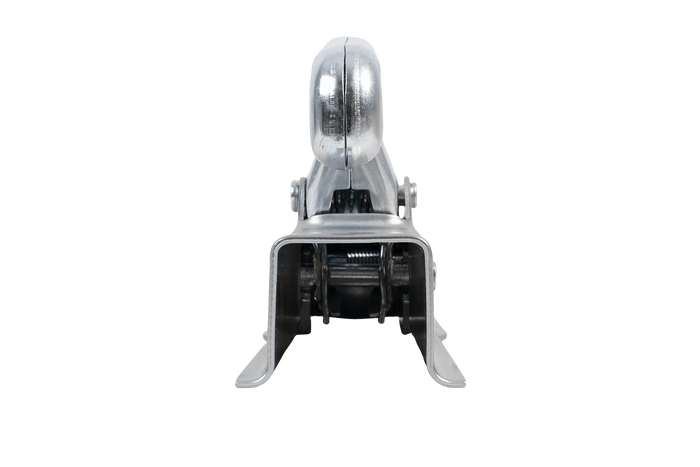 Enganche de bola CHOOYO JD.00.53.008 para remolque de 800 kg con barra de tiro cuadrada de 40 mm