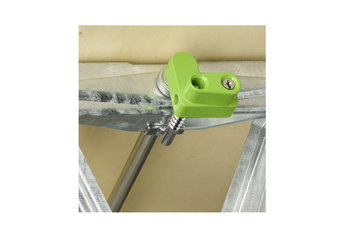 Protección antirrobo para soportes extensibles ProPlus 360150. Cerradura para soporte de esquina.