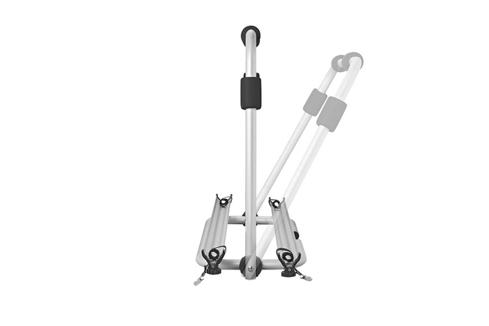 Portabicicletas para barra de remolque ProPlus 330242 para 2 bicicletas