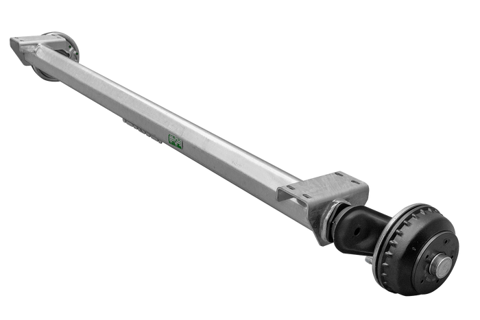 AL-KO COMPACT eje frenado para remolque de barco 1350kg 1645/1755mm 2200mm 5x112