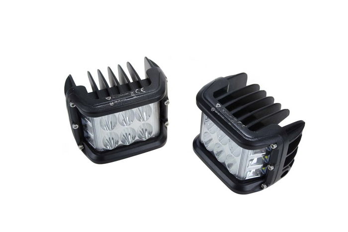 Juego de dos lámparas de trabajo LED, reflector TT TECHNOLOGY TT.13209 12xLED 2200lm