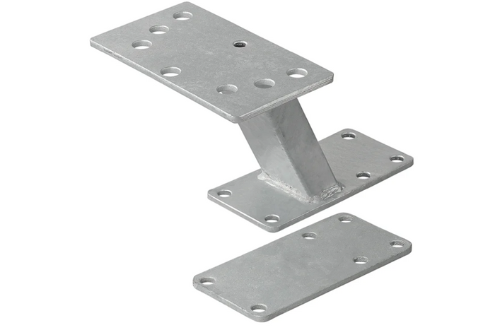 ProPlus 342643 Soporte de montaje para rueda de repuesto de remolque, ángulo de 8 a 16"
