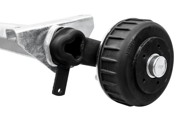 AL-KO COMPACT eje frenado para remolque / grúa 1350kg 1800mm 2250mm 5x112