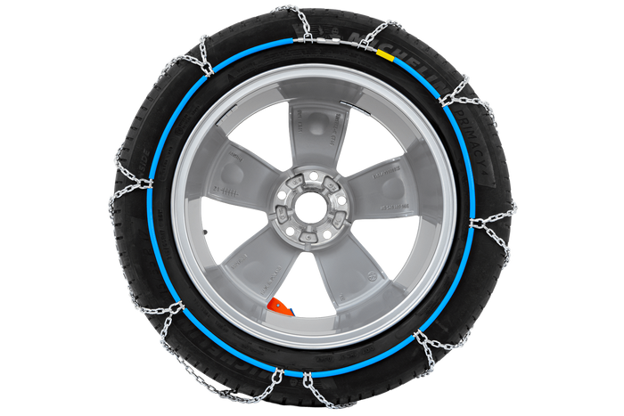 Cadenas para nieve Inter Pack KNS 90 de 9 mm con dispositivo de autotensado