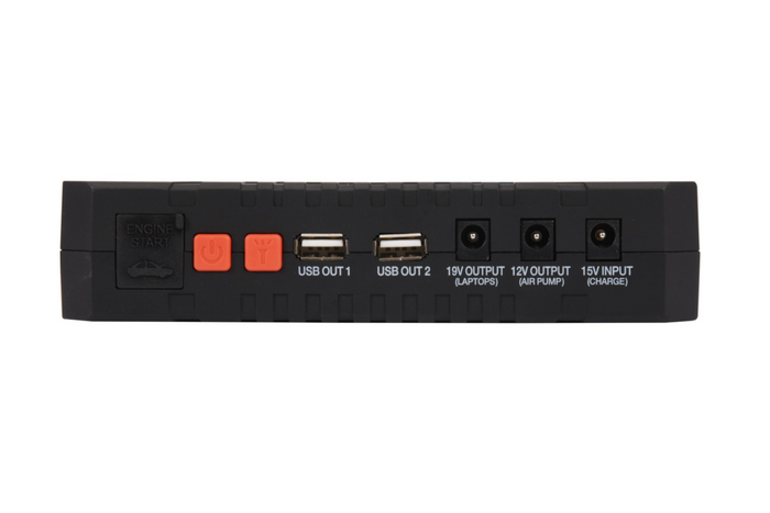 Banco de energía YATO YT-83082 de 12000 mAh con pantalla LCD