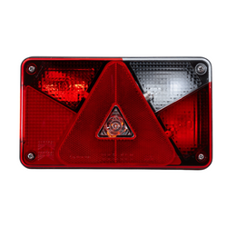 Piloto trasero ASPÖCK MULTIPOINT V bayoneta 5PIN 6 funciones derecha