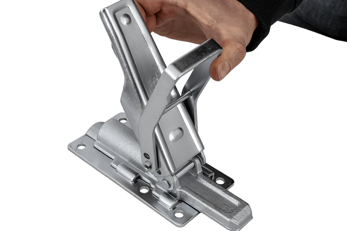 Enganche lateral con cierre WINTERHOFF BV 90-1 + BVG 90-A cierre lateral completo para remolque