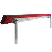 Soporte lateral plano UNITRAILER, longitud 200 cm, altura 30 cm, para remolque de barco