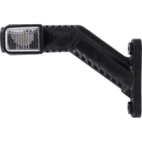 Luz de posición izquierda LED ASPÖCK SUPERPOINT IV con brazo de goma