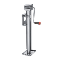 Soporte de manivela extensible KNOTT LF3101 para remolque de plataforma plana de 1300 kg, 425-675 mm