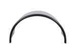 Guardabarros doble para remolque de 17,5 a 19,5", paso de rueda DOMAR DK7140 de 1000/500 mm, metálico con borde de goma.