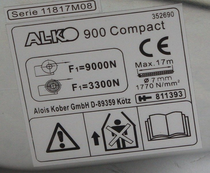 Cabrestante AL-KO 900C