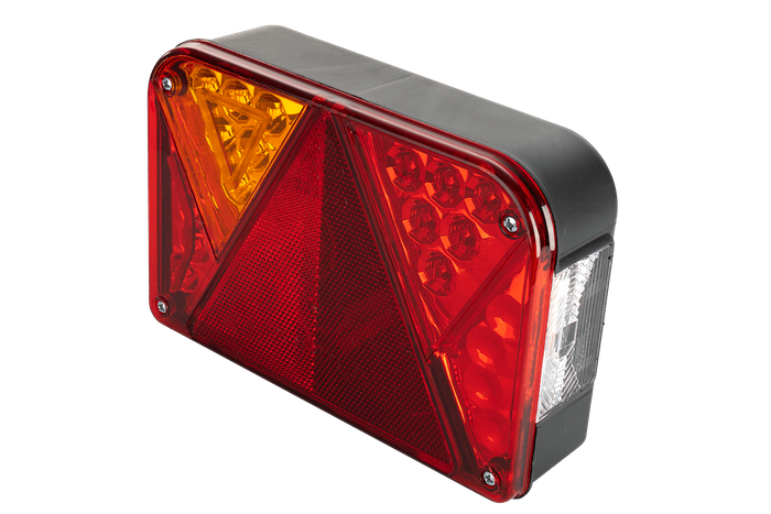 Luces traseras LED DOBPLAST DPT35 + arnés MANTES de 7 m y 13 pines