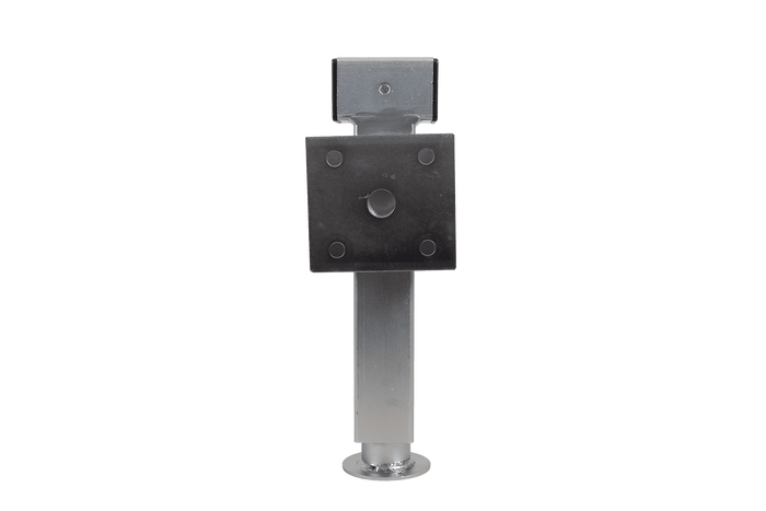 Soporte de manivela extensible UNITRAILER JL2 para remolque de plataforma plana de 1300 kg, 410-645 mm