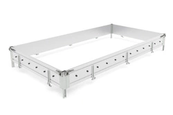 Laterales de aluminio OUTLET BIS H-300 para remolques TEMARED TRANSPORTER 3217/2 y HOCHLADER 320/2 