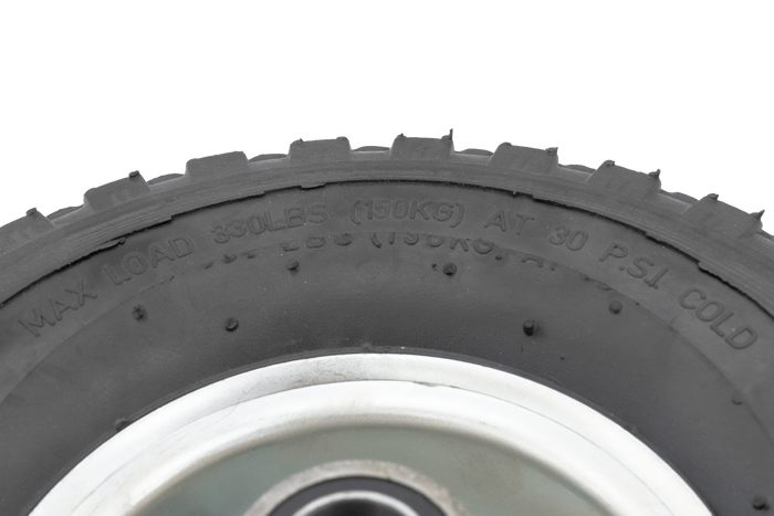 Rueda de repuesto para rueda jockey KNOTT 403680.001, neumática, 260x85mm