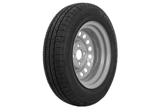 Rueda remolque NEUMÁTICOS KENDA 145/80 R13 78N KENDA LLANTA 4Jx13"H2 4x100 ET:30