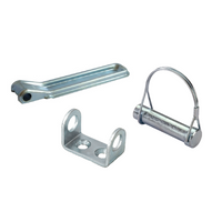 Bisagra lateral con manija y perno WINTERHOFF BSCH 10-17-270+BSCHG 10-17-B+BSCHG 10-17-B montaje lateral de remolque completo