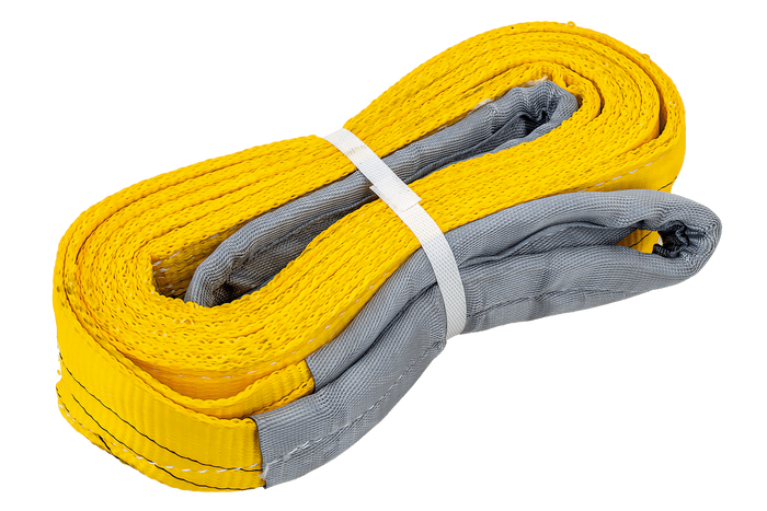 Eslinga de grúa HEFFA de 4 m/90 mm/3 t con bucles