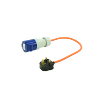 Adapter kempingowy kablowy 40cm z wtyczka UK do CEE