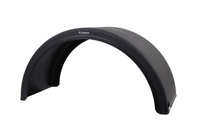 Guardabarros doble para remolque de 19,5 a 22,5" DOMAR DK1535, paso de rueda de 1100/500 mm