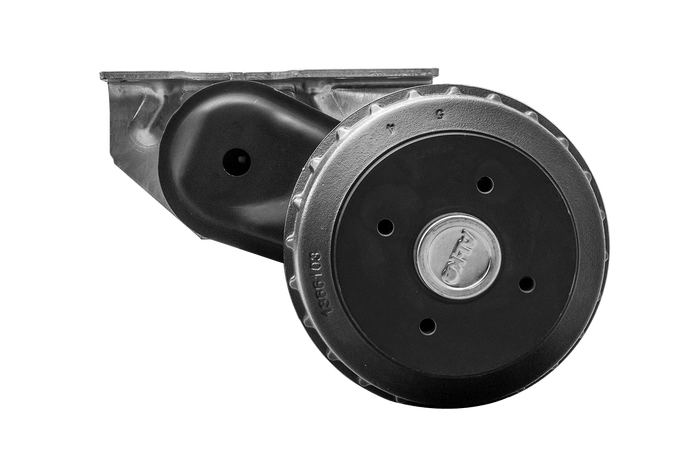 AL-KO COMPACT eje frenado para remolque / grúa 1350kg 1260mm 1630mm 4x100