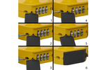 Cerradura de bola de enganche de remolque ProPlus 341329V01 con cerradura de combinación
