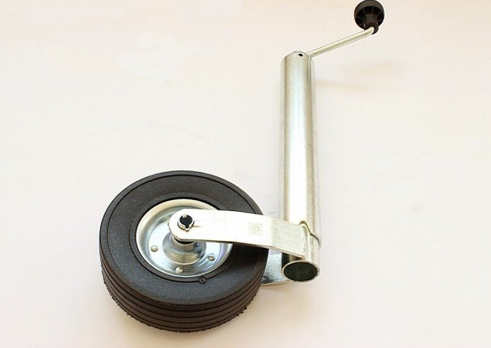 Rueda jockey WINTERHOFF con abrazadera 250 kg 60 mm