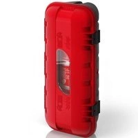 Caja para extintor de incendios OUTLET 6 kg DAKEN 82500 STRIKE 600x287x220 mm roja
