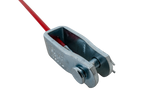 Cuerda de seguridad de emergencia KNOTT con mosquetón de 1200 mm