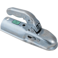 Enganche de bola KNOTT K7.5-E para remolque de 750 kg con barra de tiro tubular de 70 mm