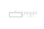 Luz trasera TruckLED L1871 LED NEON DYNAMIC de 6 funciones (izquierda)